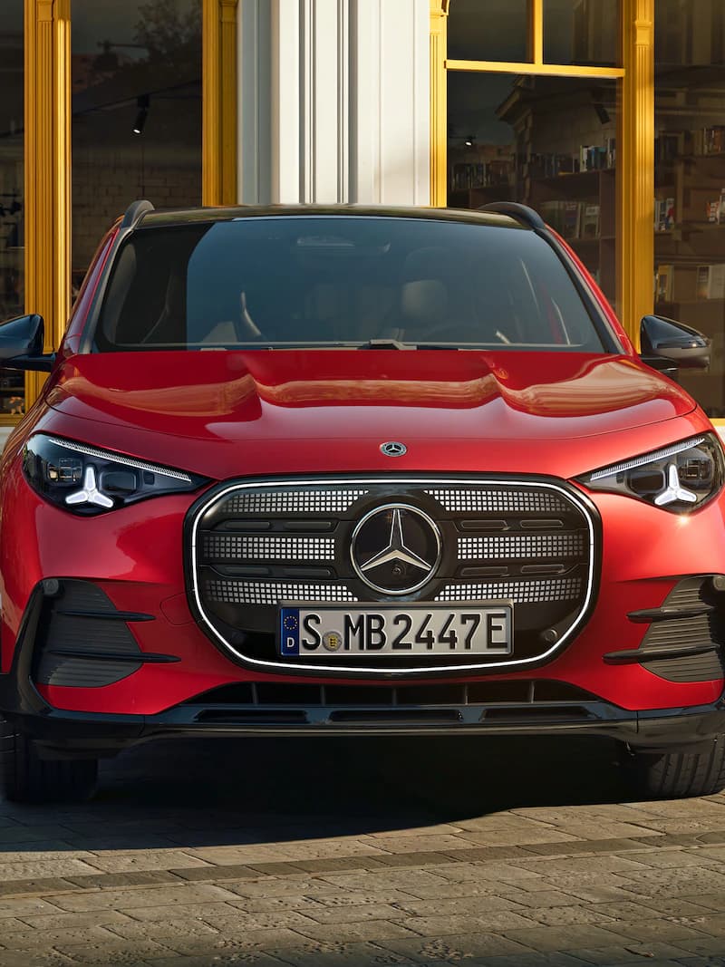 Mercedes-Benz GLA Électrique - vue de face